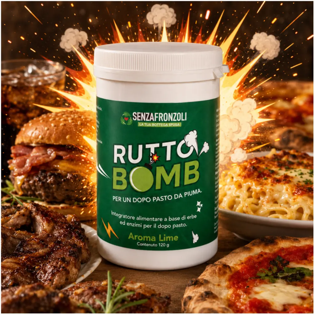 RUTTOBOMB – Digestivo effervescente dopo pasto al lime 120gr
